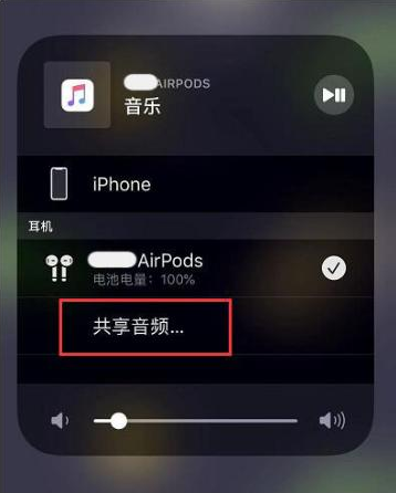 南宁苹果14音频维修点分享iPhone14音频共享设置方法 