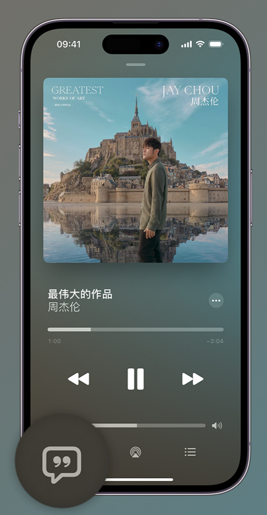 南宁iphone维修分享如何在iPhone上使用Apple Music全新唱歌功能 