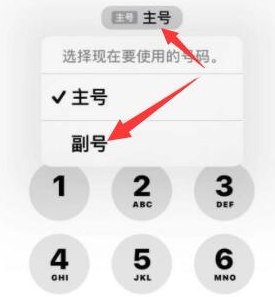 南宁苹果14维修店分享iPhone 14 Pro Max使用副卡打电话的方法 